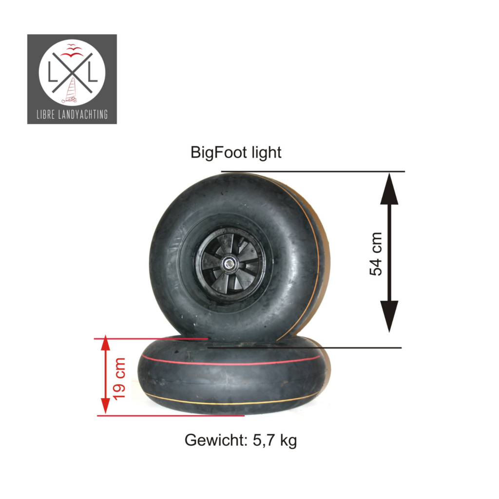 Big Foot Light, Duro (Rillen optional)
